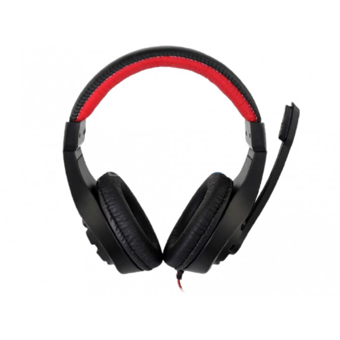 Căști Gembird GHS-05-R, de gaming cu microfon și control de volum, red-black