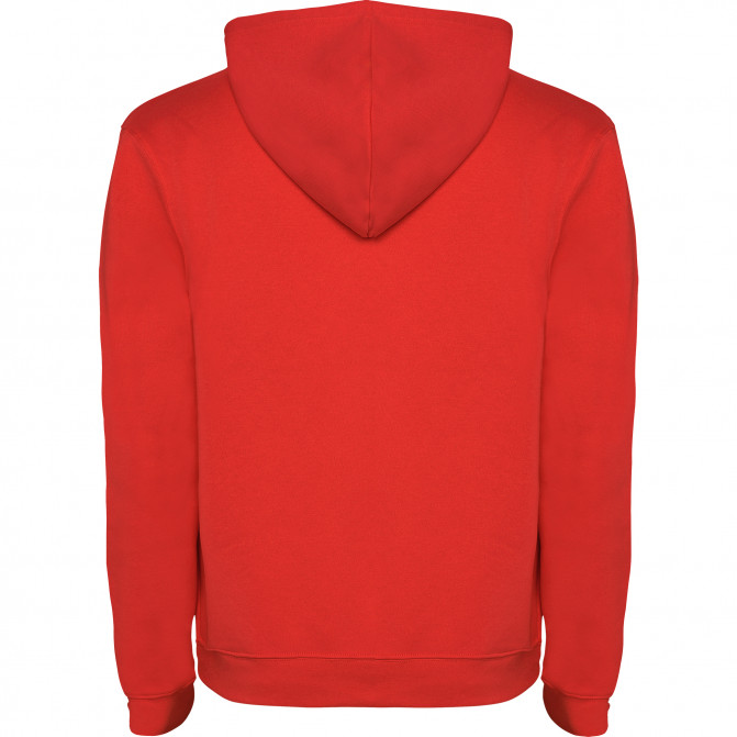 Толстовка Roly Urban Red/Vigore Black XL