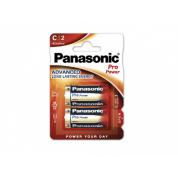 Baterii Panasonic Alkaline PRO Power 1.5V Blister*2, LR14XEG/2BP