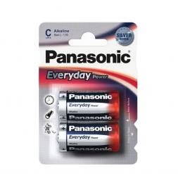 Baterii Panasonic Alkaline EVERDAY Power 1.5V Blister*2, LR14REE/2BR