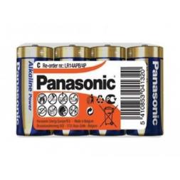 Baterii Panasonic Alkaline Power 1.5V Shrink*4, LR14REB/4P