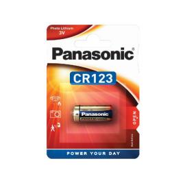 Baterii Panasonic CR123A PHOTO Power 3V, LITHIUM, Blister*1, CR-123AL/1BP