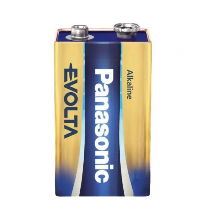 Батарейки Panasonic Alkaline Crona 9V EVOLTA Blister*1  6LR61EGE/1BP