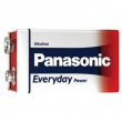 Baterii Panasonic Alkaline Crona 9V EVERYDAY Power Blister*1