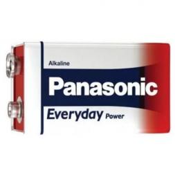 Baterii Panasonic Alkaline Crona 9V EVERYDAY Power Blister*1