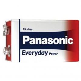 Baterii Panasonic Alkaline Crona 9V EVERYDAY Power Blister*1