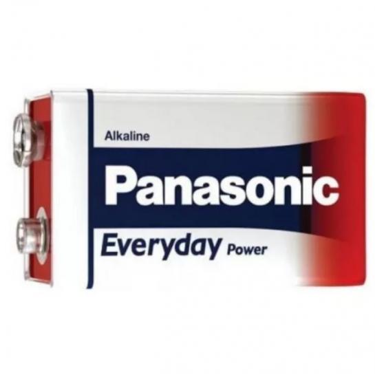 Baterii Panasonic Alkaline Crona 9V EVERYDAY Power Blister*1