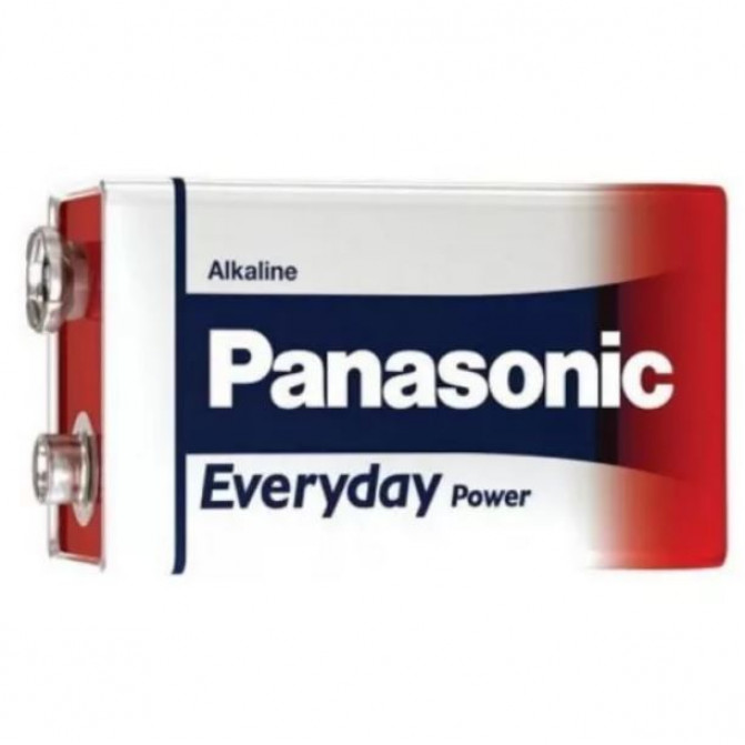 Baterii Panasonic Alkaline Crona 9V EVERYDAY Power Blister*1