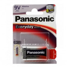 Baterii Panasonic Alkaline Crona 9V EVERYDAY Power Blister*1