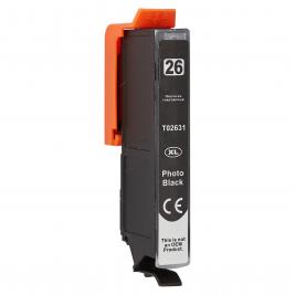 Cartuș cu jet de cerneală Epson T2631 (C13T26314010) Photo Black Imagine