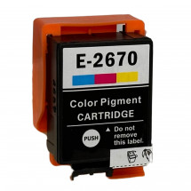Картридж струйный Epson T267 (C13T26704010) Workforce WF-100W Color Imagine