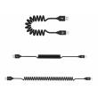 Кабель USB - Lightning, 3A, 1.8m, EXTENDABLE Tellur Black  TLL155396