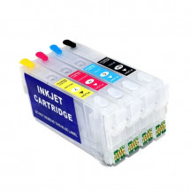 Перезаправляемые картриджи Epson T405XL T05H1-T05H4 WorkForce Pro WF-3820/WF-4820/WF-4830/WF-7840/WF-7830/WF-7835 auto reset 