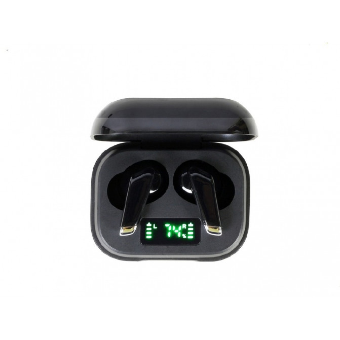 Căști fără fir Gembird FitEar-X300B, Bluetooth TWS in-ears FitEar, black