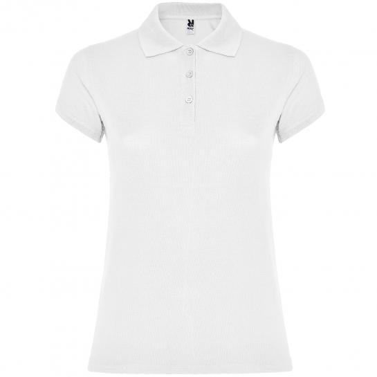 Женская футболка Roly Polo Star Woman 200 White S