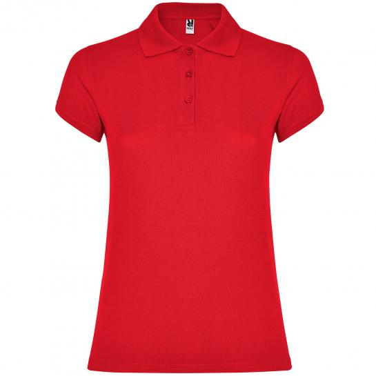 Женская футболка Roly Polo Star 200 Red S