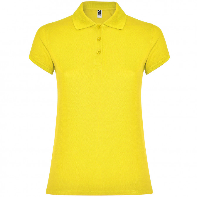 Женская футболка Roly Polo Star 200 Yellow M