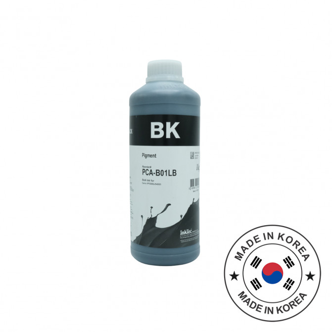 Cerneala InkTec Canon IPF710/TM-240/IPF610/TM200/TM300/TC-20/TC-20M Black Pigment 1000 ml PCA-B01LB