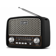 Boxe SVEN SRP-555 Black-Silver, FM/AM/SW Radio, 3W RMS