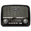 Boxe SVEN SRP-555 Black-Silver, FM/AM/SW Radio, 3W RMS