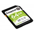 Карта памяти 64GB SD Class10 UHS-I U1 (V10)  Kingston Canvas Select Plus, Up to: 100MB/s