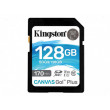 Карта памяти 128GB SD Class10 UHS-I U3 (V30)  Kingston Canvas Go! Plus, Read: 170MB/s, Write: 70MB/s, Ideal for DSLRs/Drones/Action cameras
