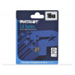 Card de Memorie 16GB microSD Class10 U1 UHS-I + SD adapter  Patriot LX Series microSD, Up to 80MB/s
