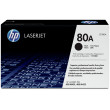 Cartuș laser  HP 80A (CF280A) Black Original
