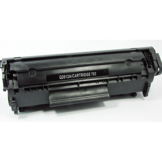 Картридж лазерный Canon 703/HP Q2612A Black Original