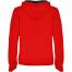 Толстовка Roly Urban Woman Sky Red/Vigore Black S