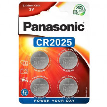 Baterii Panasonic CR2025, Blister*4, CR-2025EL/4B