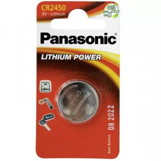 Baterii Panasonic CR2450, Blister*1, CR-2450EL/1B