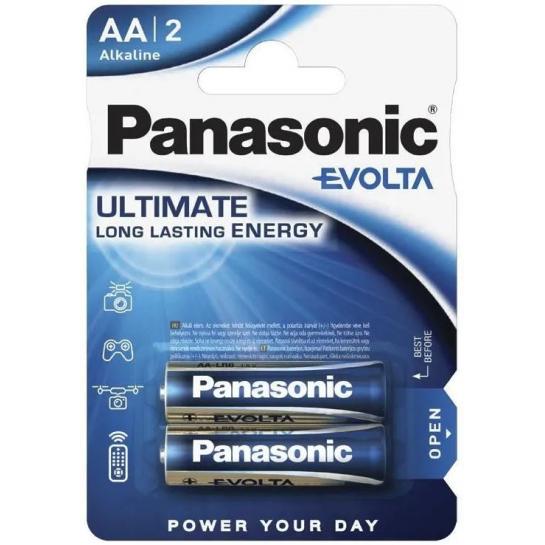 Baterii Panasonic Alkaline EVOLTA AA Blister *2, LR6EGE/2BP