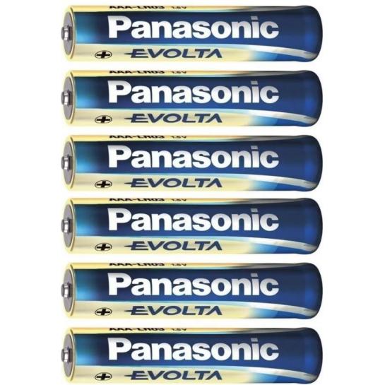 Baterii Panasonic Alkaline EVOLTA AA Blister *6, LR6EGE/6B2F