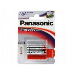 Baterii Panasonic Alkaline EVERYDAY Power AAA Blister *2, LR03REE/2BR