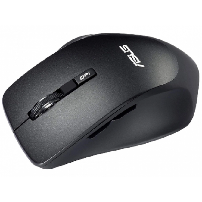 Мышь Asus Wireless WT425, Беспроводное, Чёрный