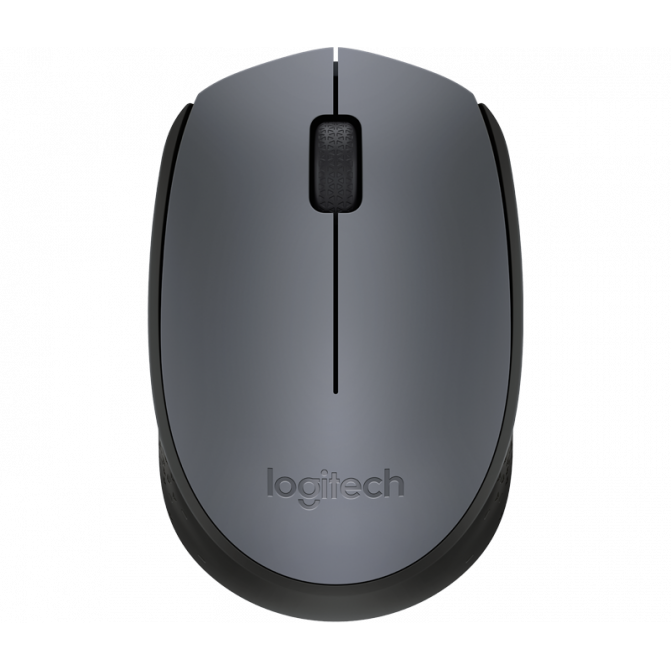 Mouse Logitech Wireless M170, Optical, 3 buttons, Ambidextrous, 1xAA, Grey