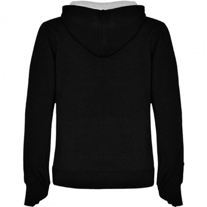 Толстовка Roly Urban Woman Black/Vigore Grey XL