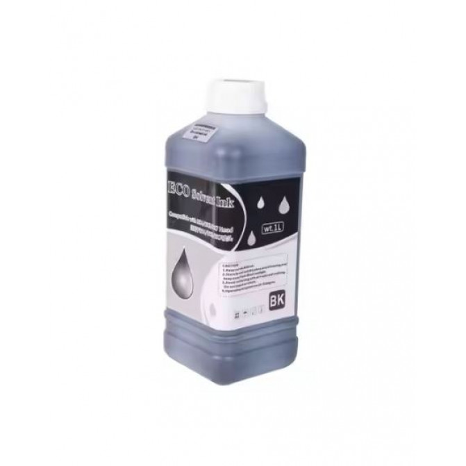 Cerneala InkTec Eco solvent pentru imprimante Epson XP600 DX4 DX5 DX6 DX7 Black 1000 ml EES-B01LB