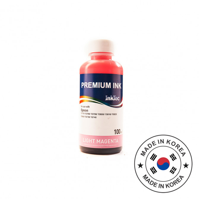 Чернила InkTec Epson 100 мл Light Magenta E0017-100MLM