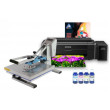 Планшетный термопресс (40x60cм) и принтер Epson L1300 с набором для сублимационной печати