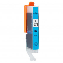 Cartuș cu jet de cerneală Canon CLI-571C PIXMA MG5750/TS5050 Cyan 0332C001 Imagine