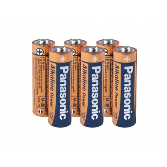 Батарейки Panasonic Alkaline Power AA Shrink*4 LR6REB/4P