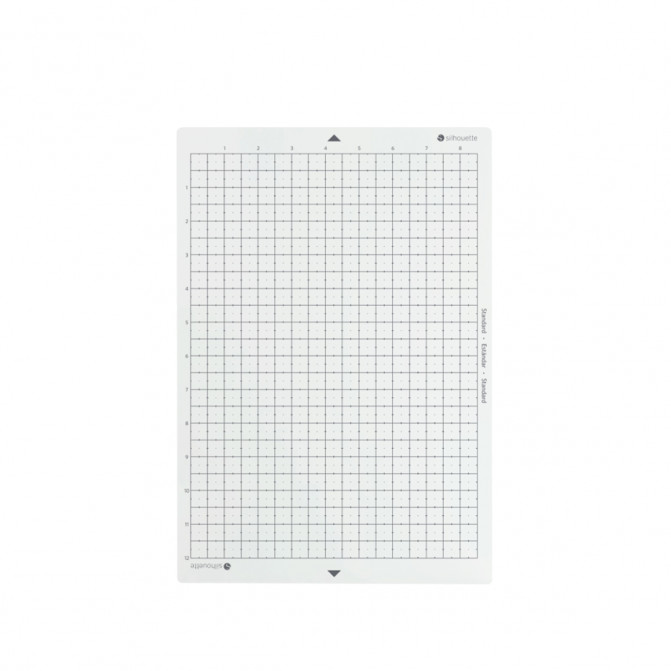 Covor lipicios pentru plotter Silhouette Portrait/Cameo/Graphtec/Craft Robo 20x30cm Adeziv slab CUT-MAT-8LT-3T