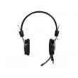 Căști SVEN AP-545MV, cu microfon și control de volum, 2.2m, Black/Red
