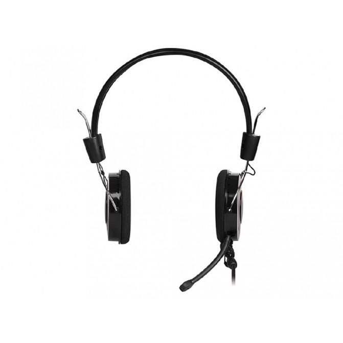Căști SVEN AP-545MV, cu microfon și control de volum, 2.2m, Black/Red