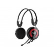 Căști SVEN AP-540, cu microfon și control de volum, 2.2m, Black