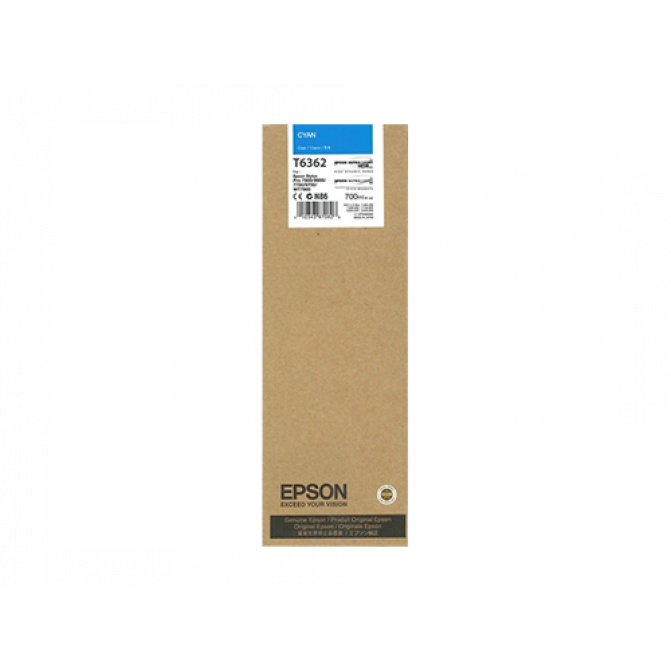 Картридж струйный Epson T636200 Cyan Original