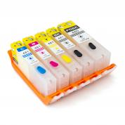 Cartuse reincarcabile pentru Canon TS704/TS6140/TS8140/TS9140/TR7540/TR8540 (CLI-481/PGBK-480) 6 color