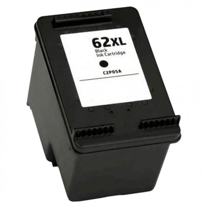 Cartuș cu jet de cerneală HP №62XL (C2P05AE) Black Imagine